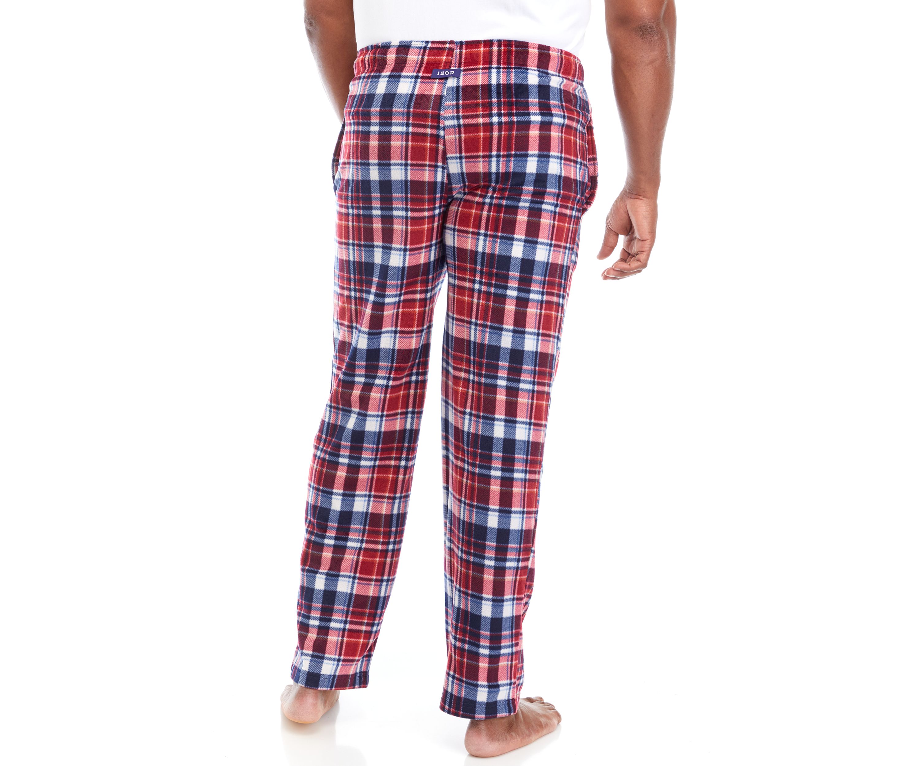 Big & Tall  Plaid Fleece Pajama Pants 