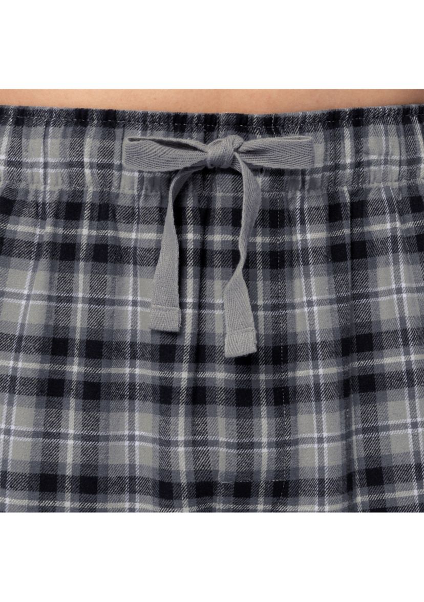 Big & Tall Plaid Pajama Set