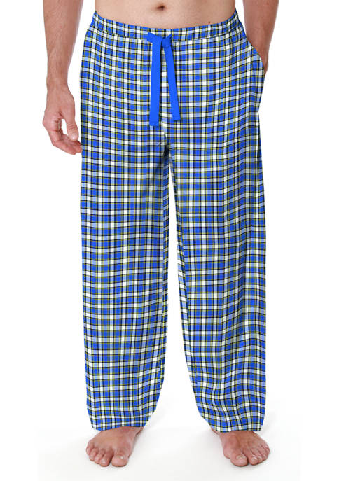 Big & Tall Woven Twill Pajama Pants 