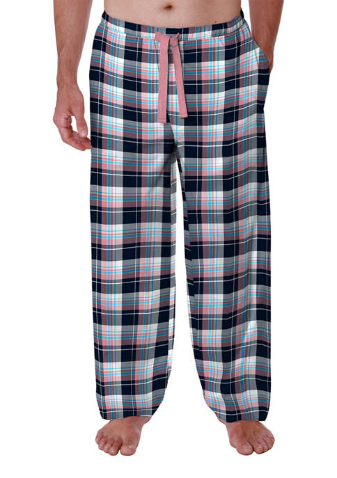 Big & Tall Woven Twill Pajama Pants