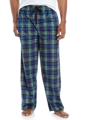 big and tall plaid pajama pants