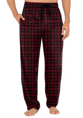 IZOD Silky Fleece Plaid Pajama Pants | belk
