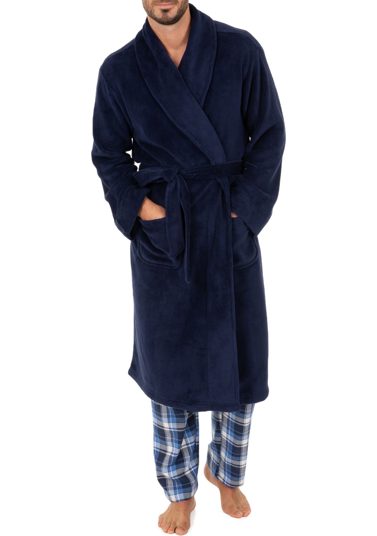 Solid Comfort Soft Robe
