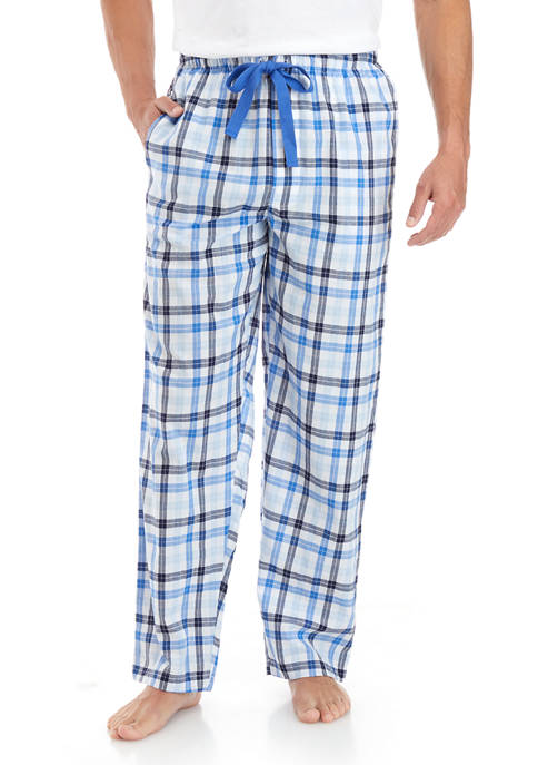 IZOD Yarn Dye Woven Plaid Pajama Pants