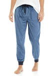 Herringbone Jogger Pajama Pants