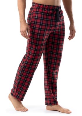 IZOD Men's Lite Touch Fleece Sleep and Lounge Pajama Pant Fast