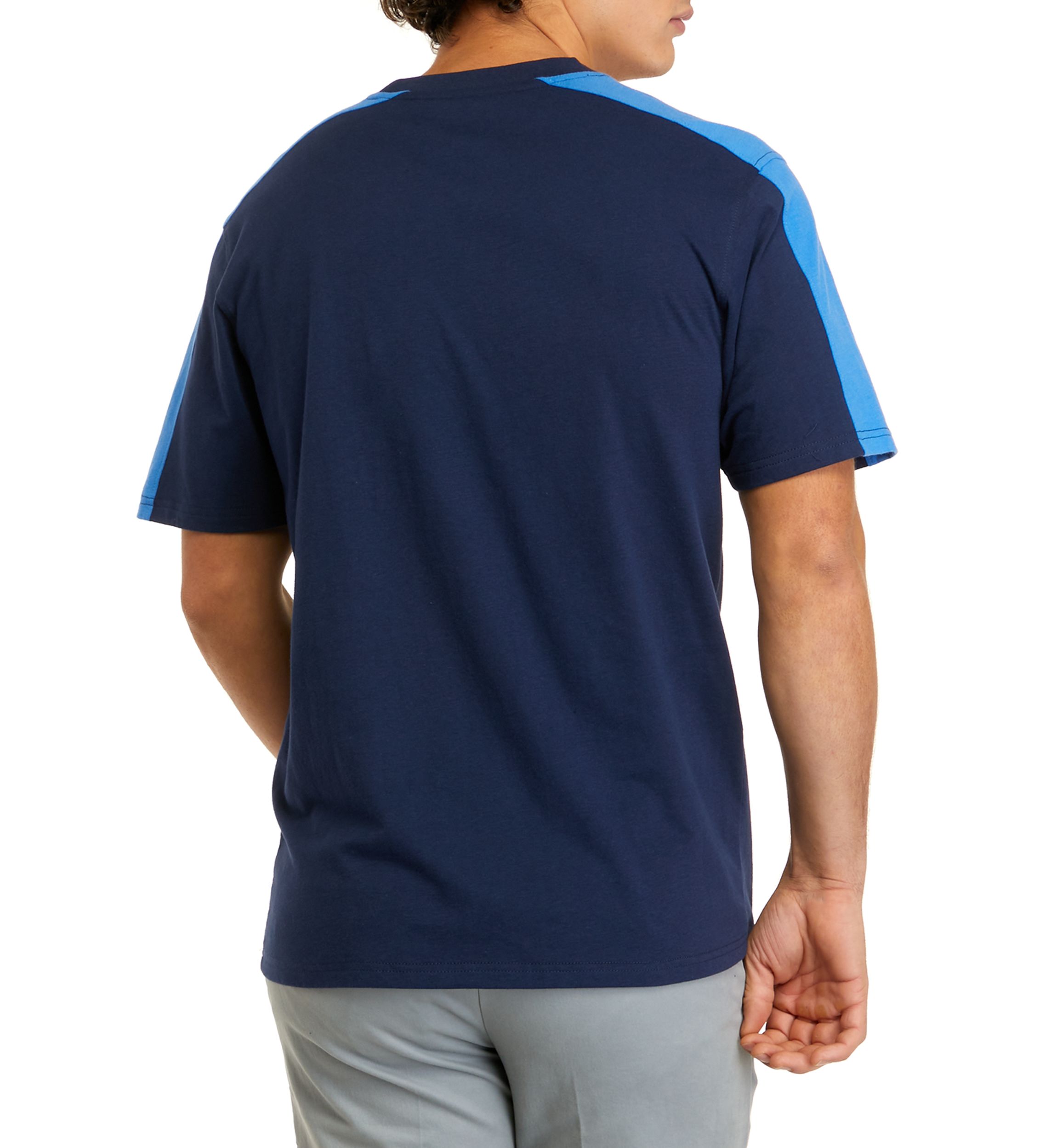 Short Sleeve Color Block Pajama T-Shirt