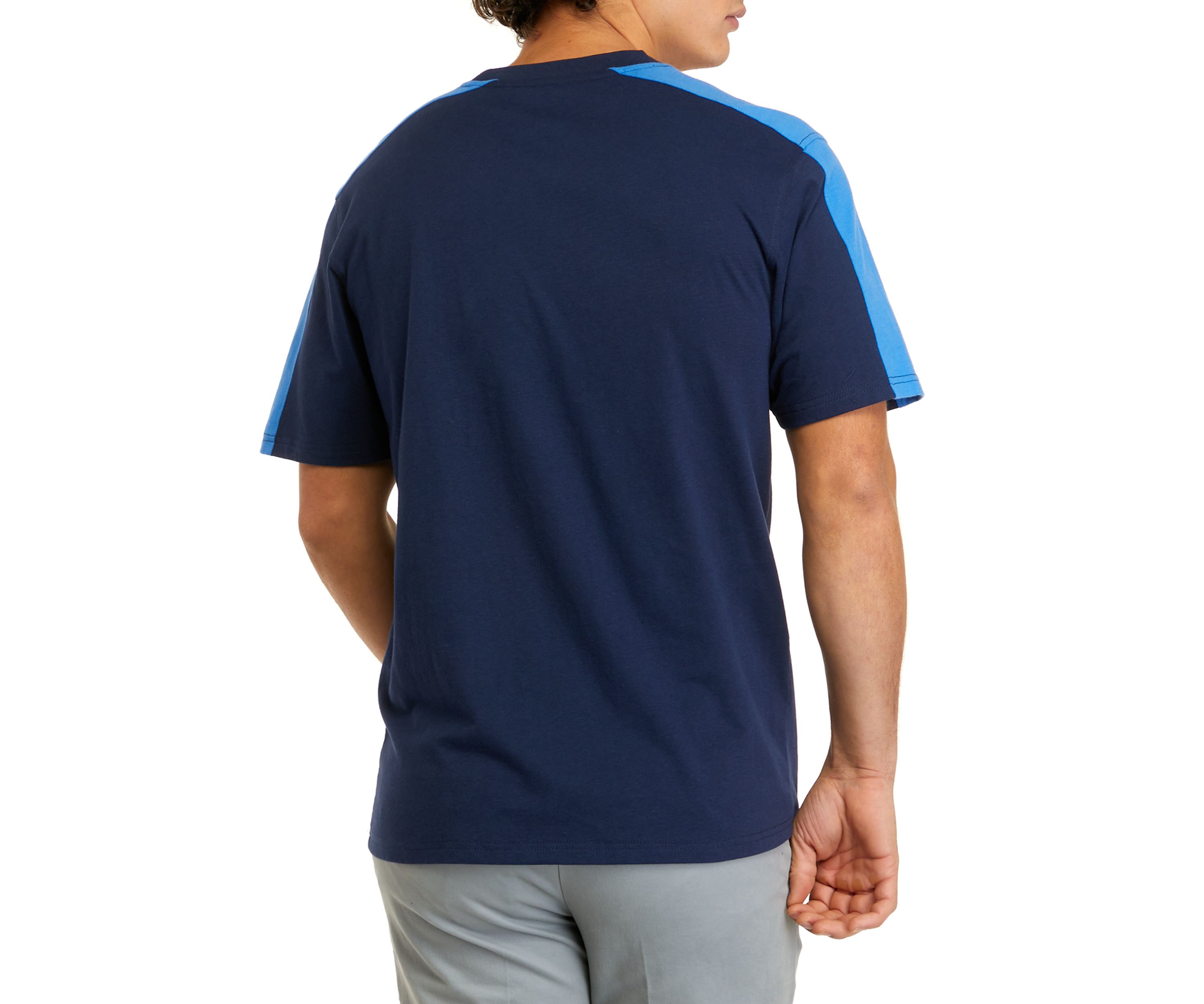 Short Sleeve Color Block Pajama T-Shirt