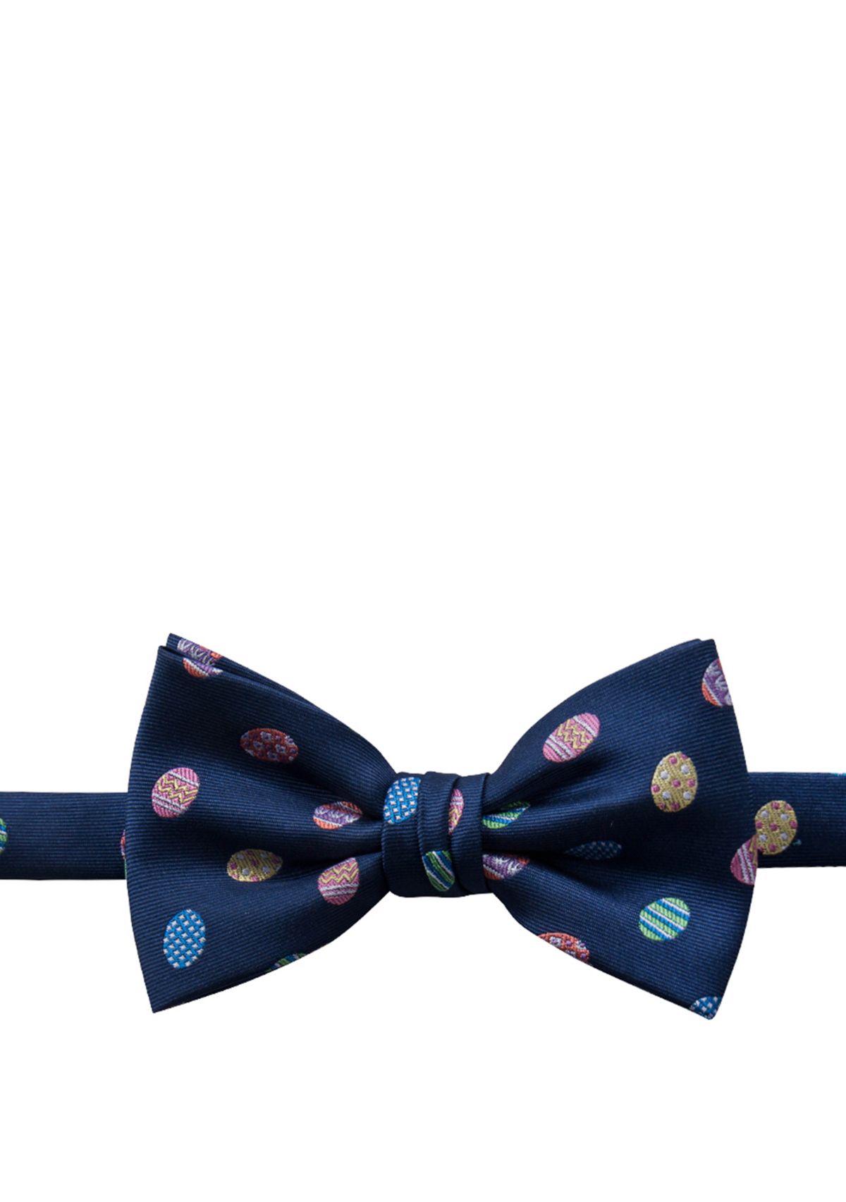 Tossed Egg Pre Tied Bow Tie
