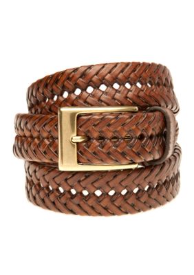 Tan Leather - Braided Belt | SPIER & MACKAY