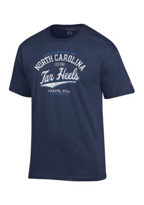 Champion NCAA North Carolina Tar Heels Graphic T-Shirt, Navy Blue, 2XL