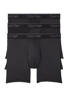 Calvin Klein 3 Pack Black Boxer Briefs