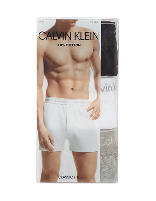 Calvin Klein 3 Pack New Cotton Classics Boxers | belk