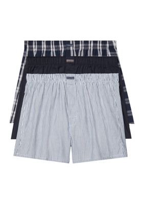 Calvin Klein Woven Boxer Briefs - 3 Pack | belk