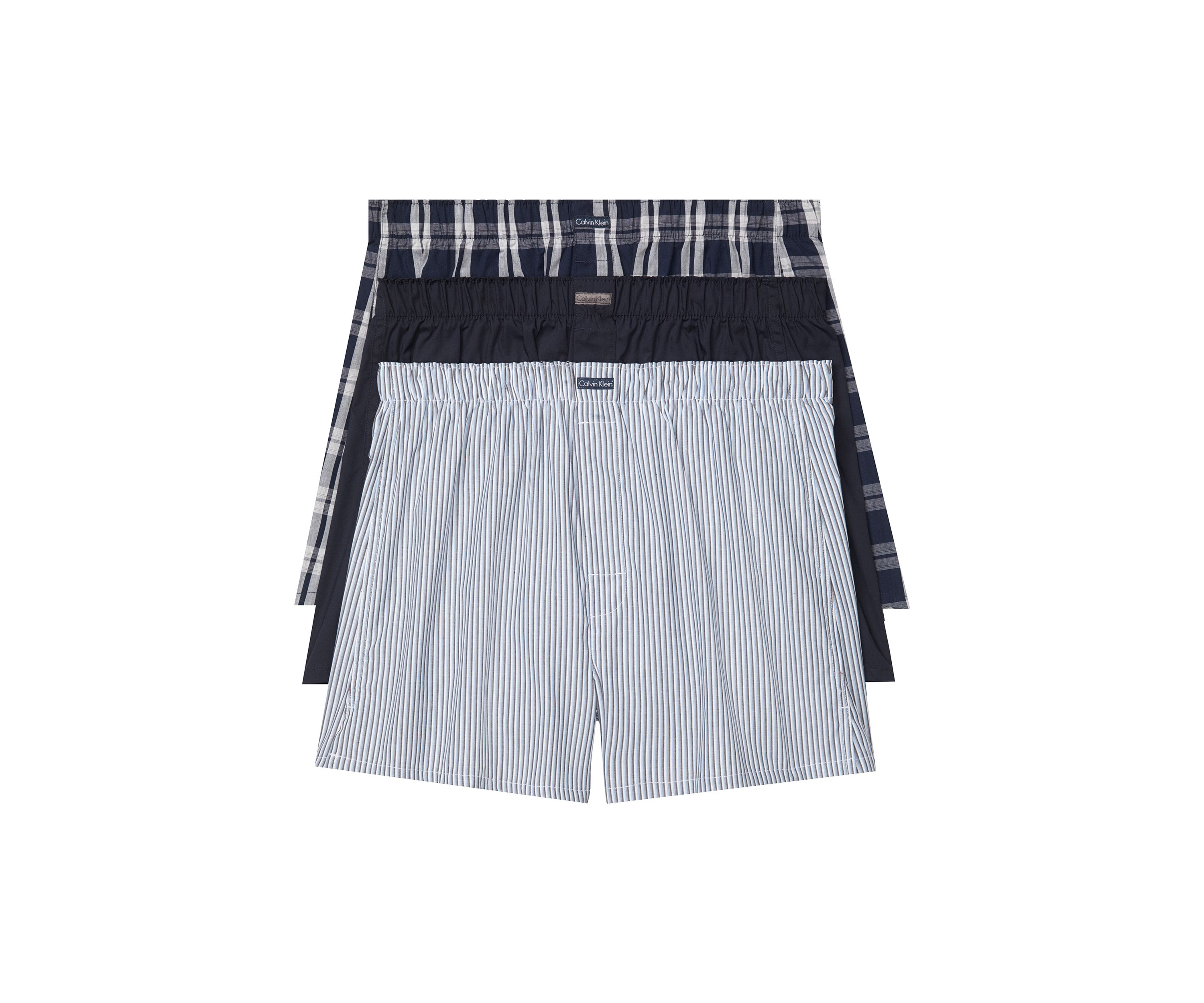 Woven Boxer Briefs - 3 Pack