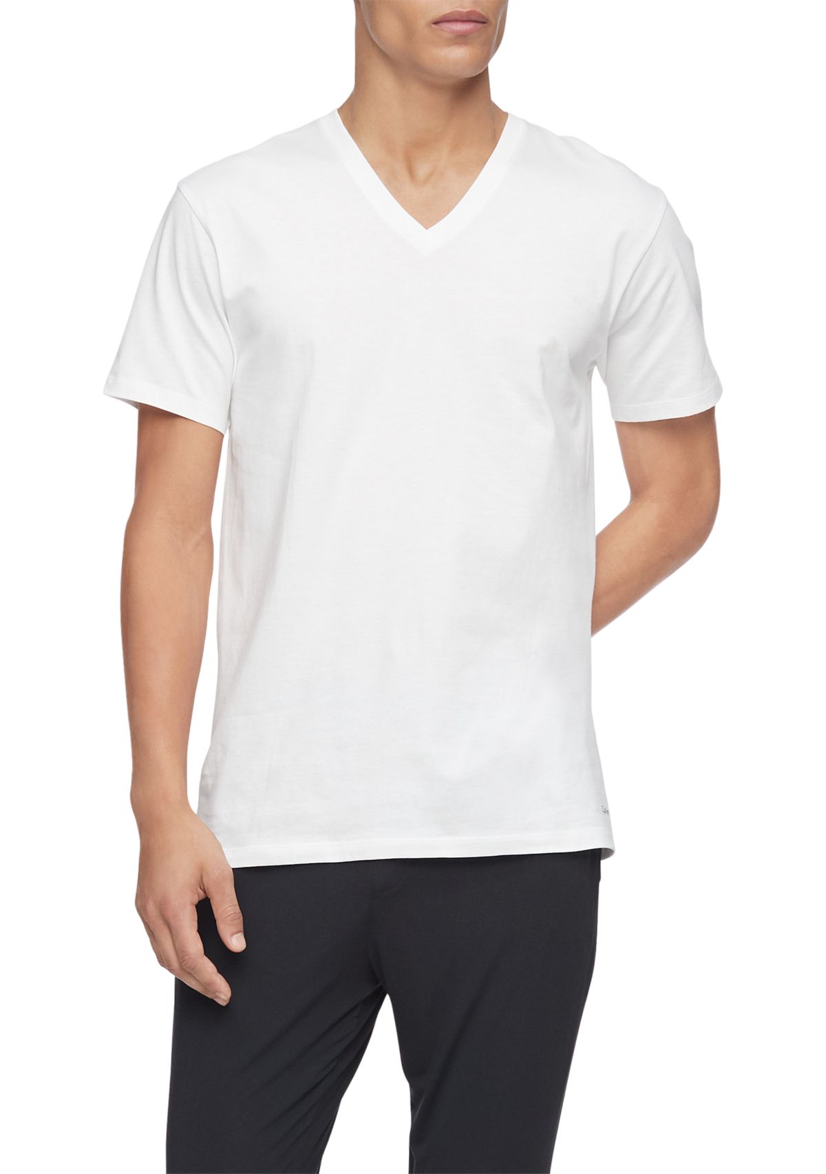 100% Cotton 3-Pack V-Neck T-Shirt