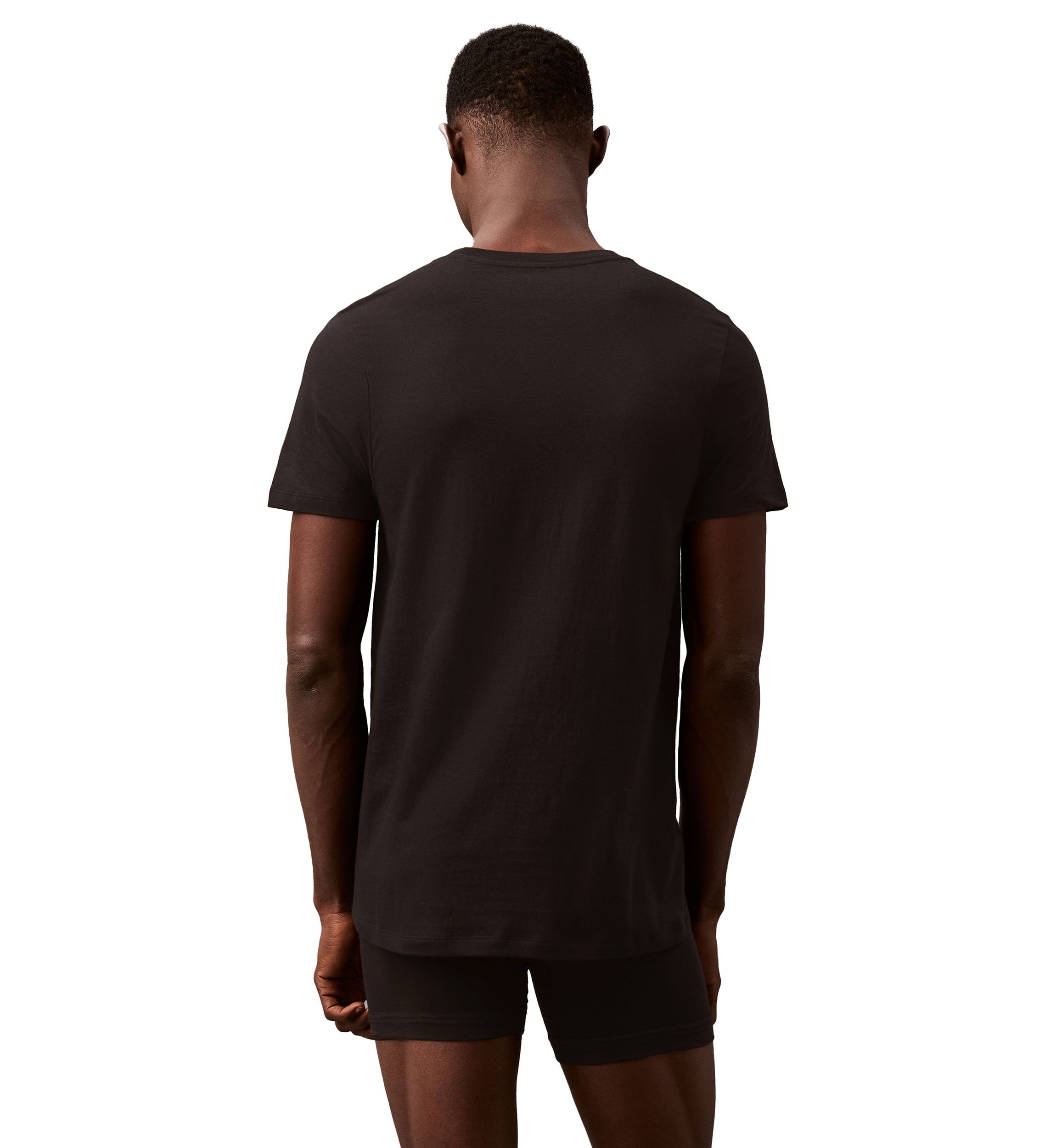 Short Sleeve Crew Neck Undershirt - 3 Pack