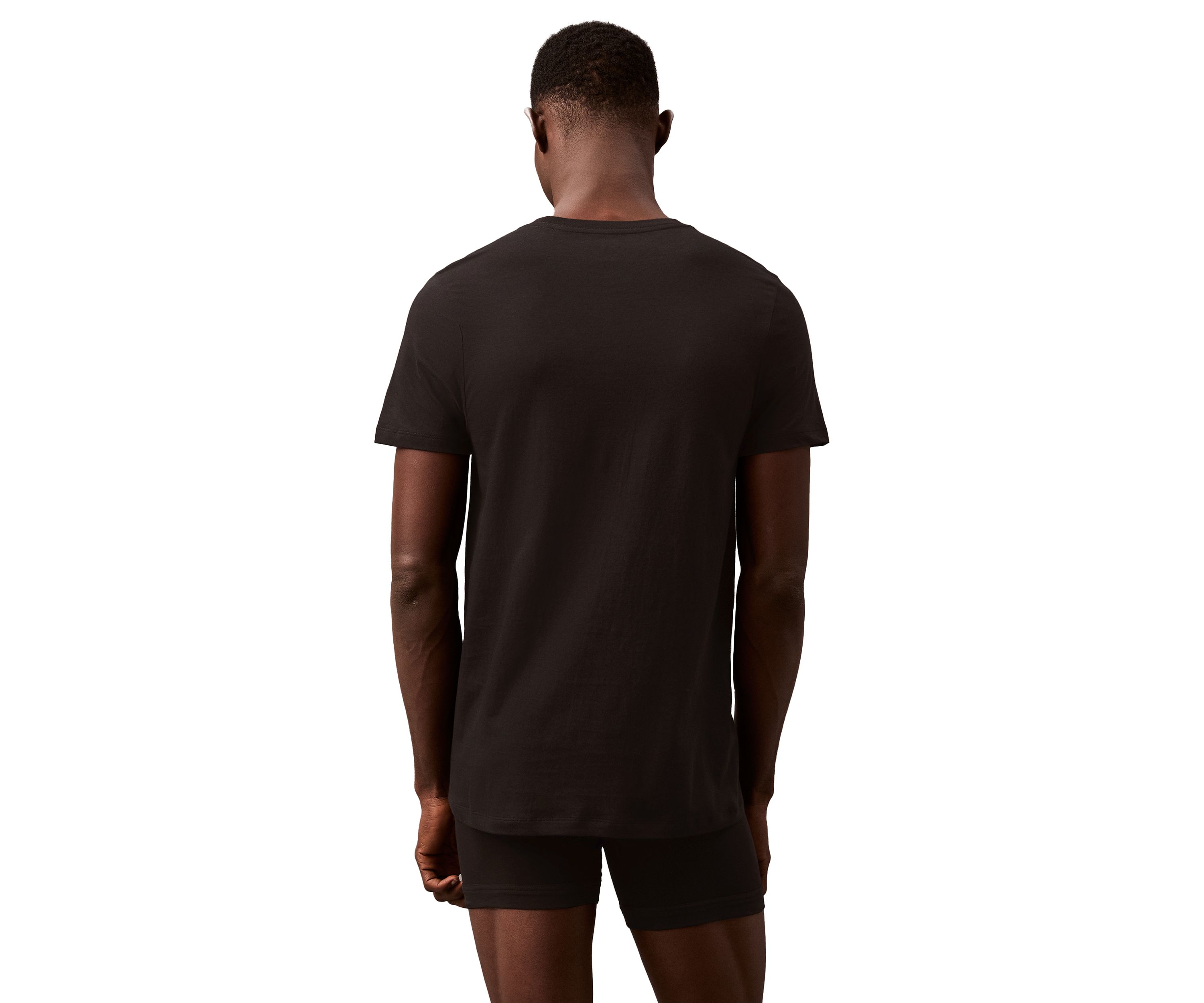 Short Sleeve Crew Neck Undershirt - 3 Pack
