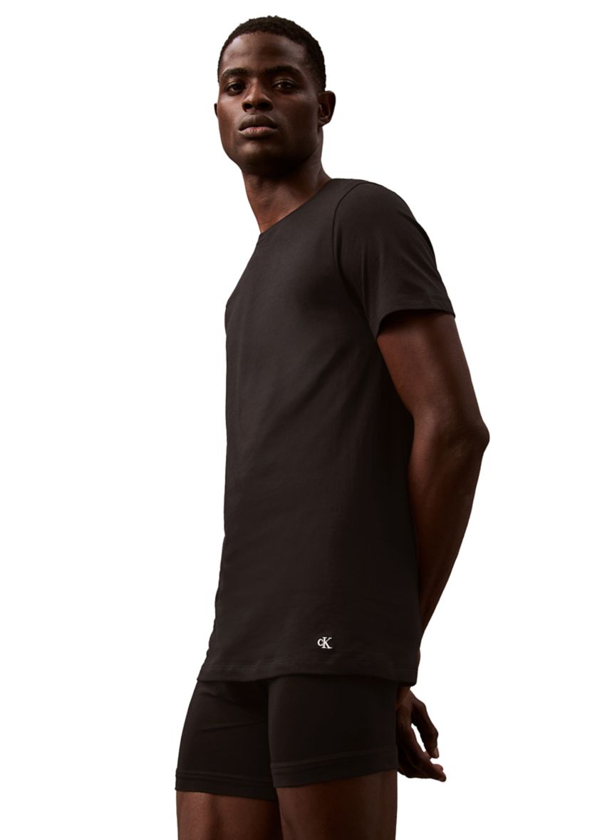 Short Sleeve Crew Neck Undershirt - 3 Pack