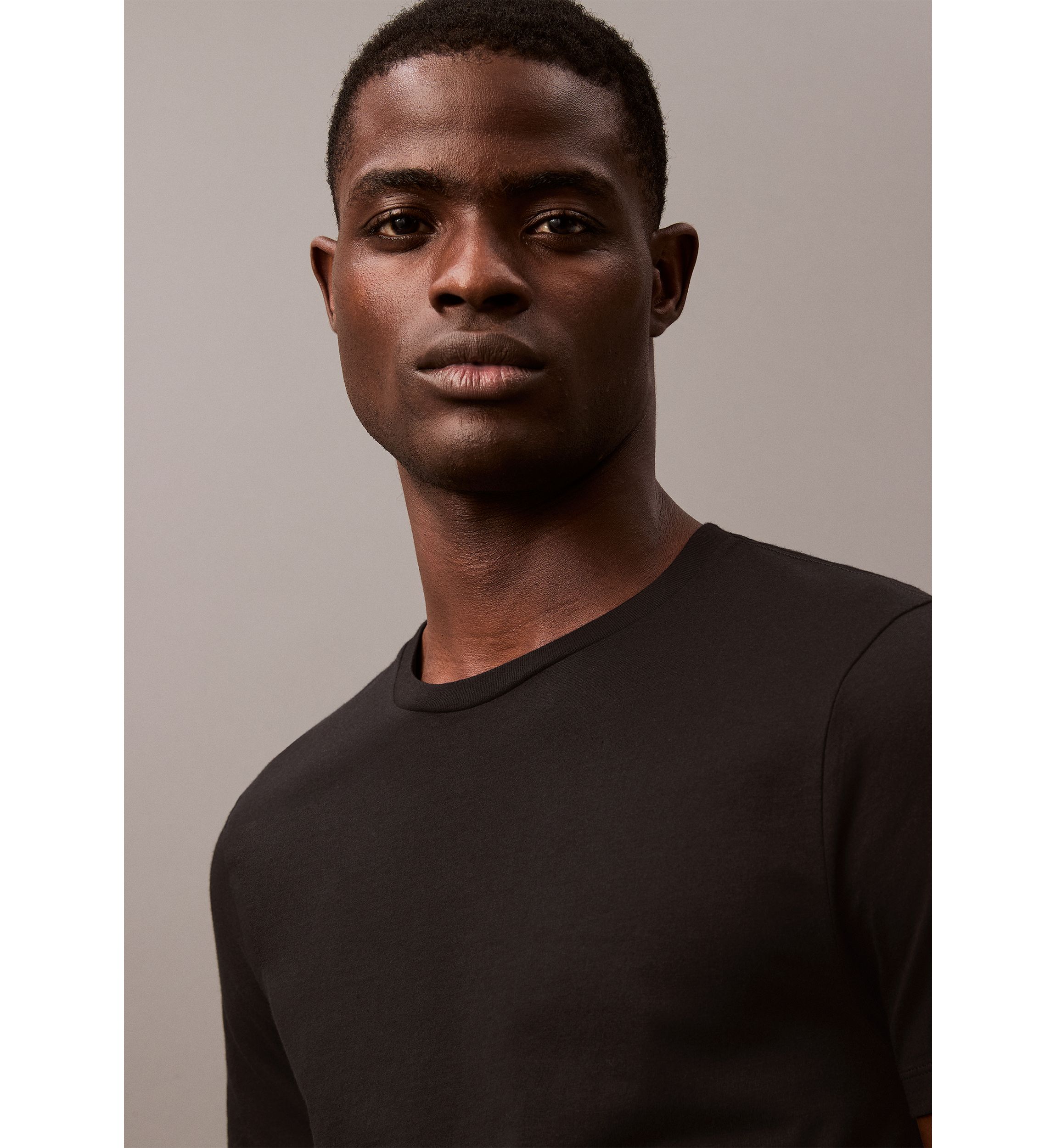 Short Sleeve Crew Neck Undershirt - 3 Pack