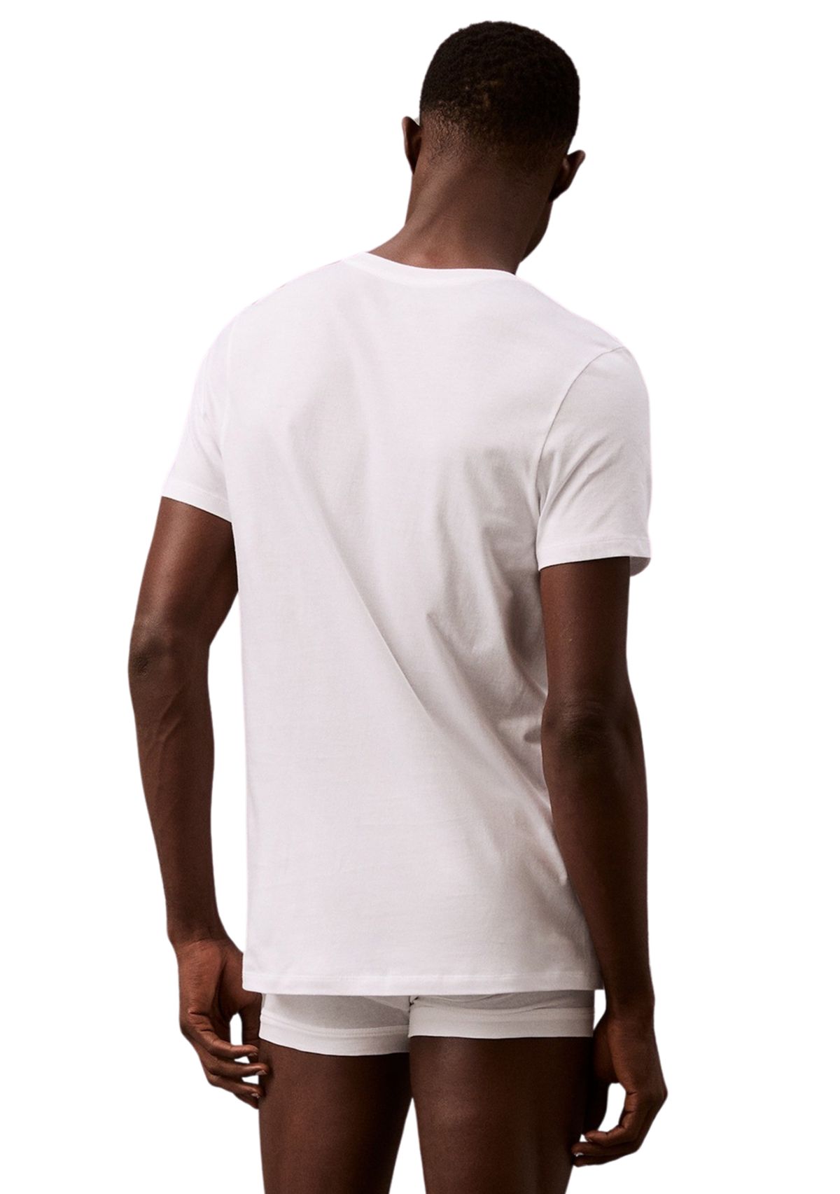 Short Sleeve V-Neck Undershirt - 3 Pack