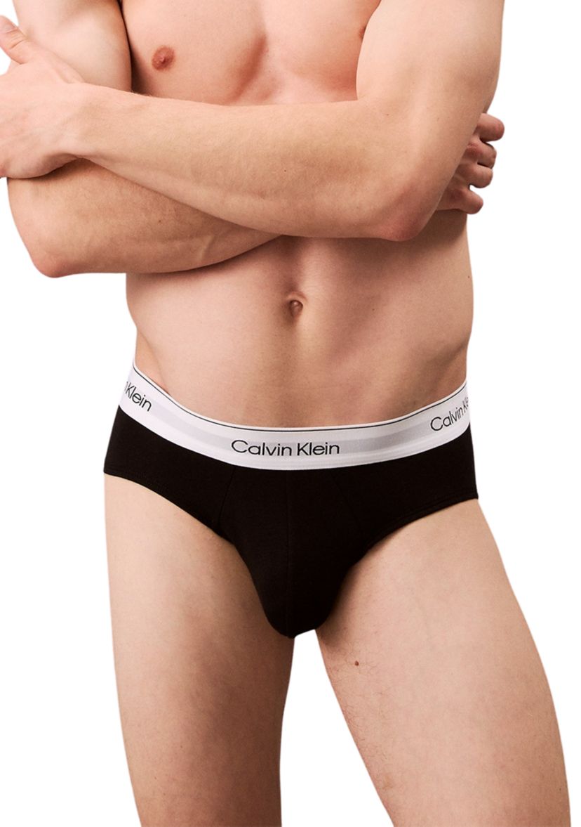 Icon Cotton Stretch Hip Brief Underwear - 3 Pack