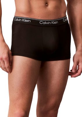 Men's Calvin Klein Microfiber Stretch 3-Pack Low Rise Trunk