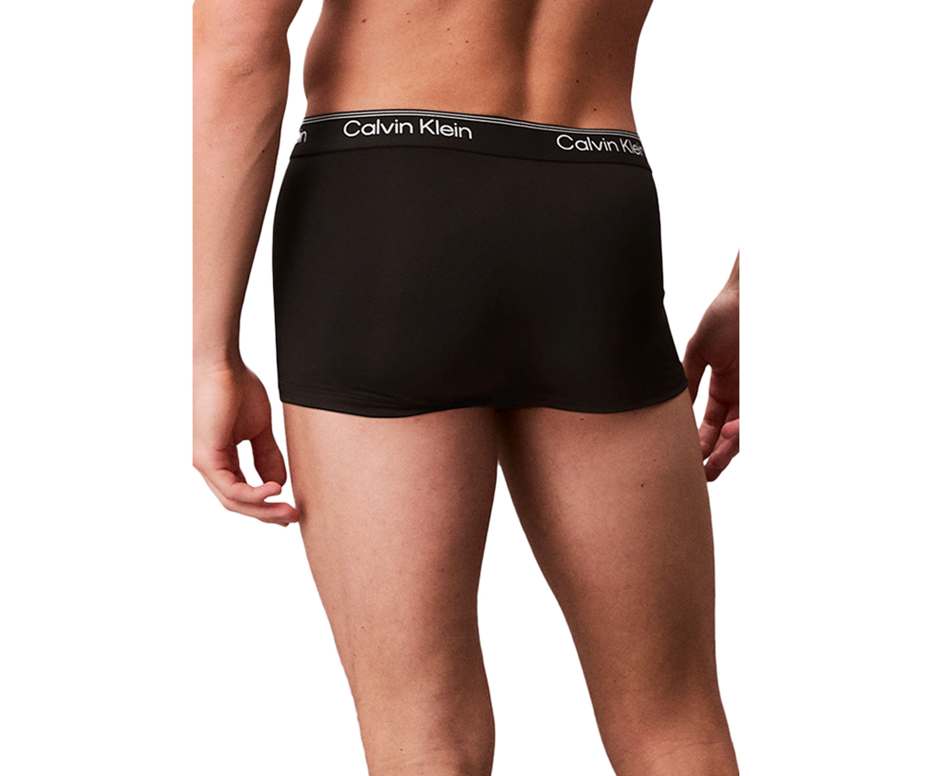 Microfiber Stretch 3-Pack Low Rise Trunks 