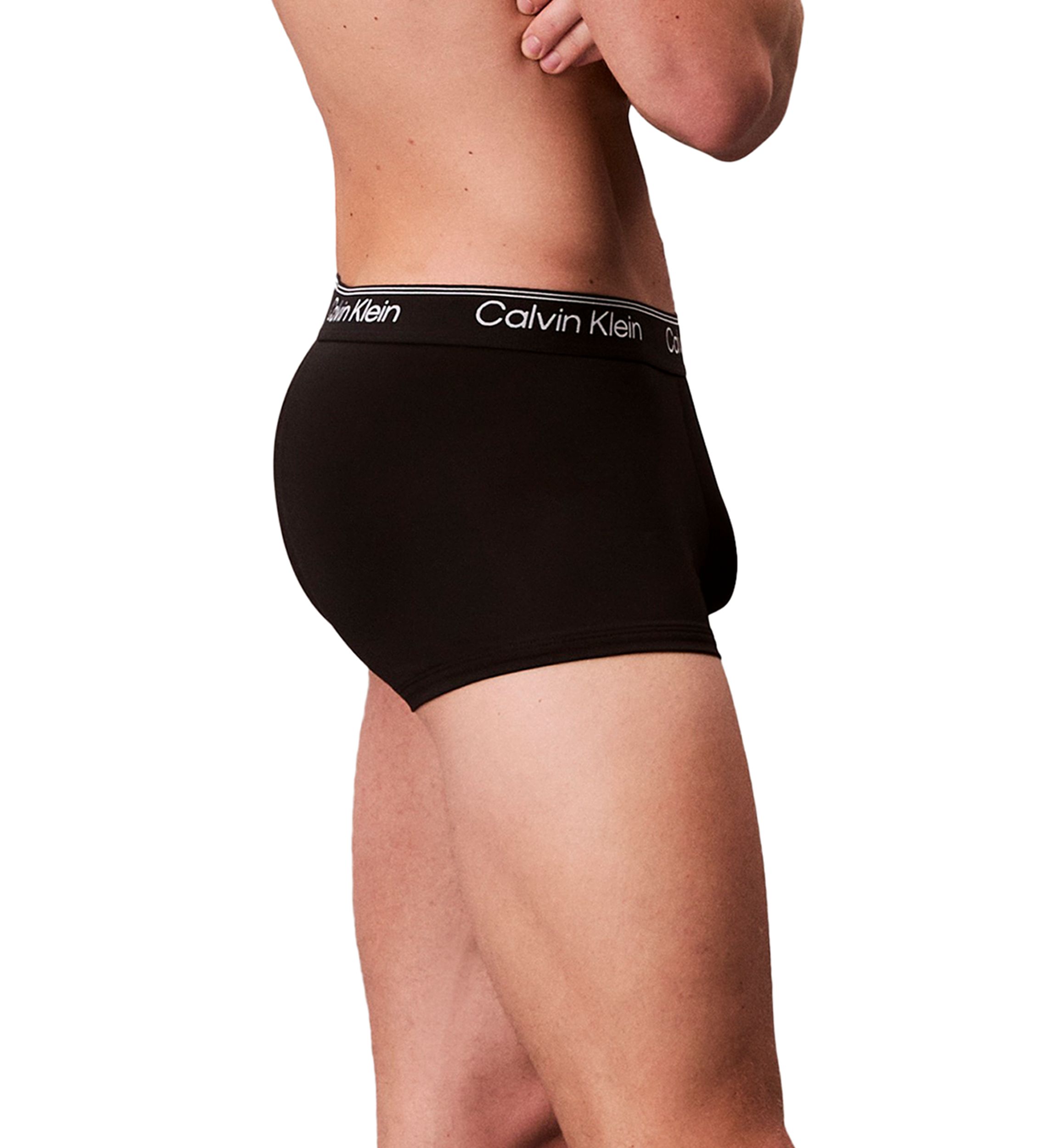 Microfiber Stretch 3-Pack Low Rise Trunks 