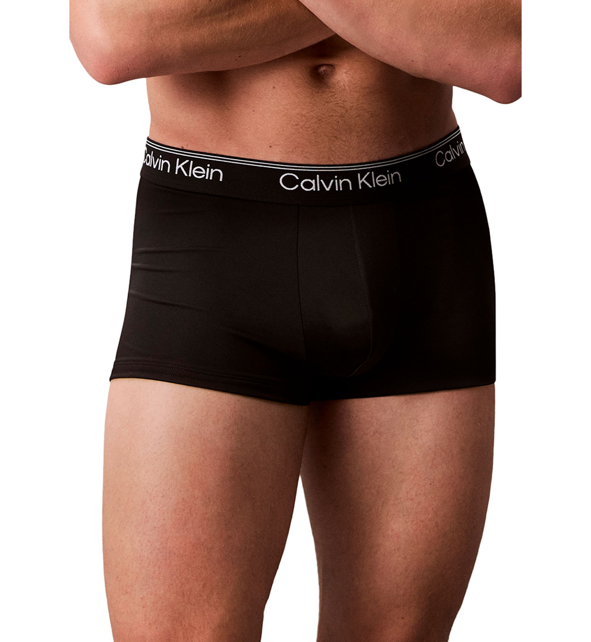 Microfiber Stretch 3-Pack Low Rise Trunks 