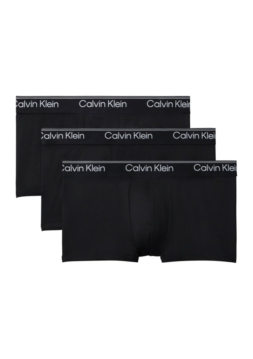 Microfiber Stretch 3-Pack Low Rise Trunks 