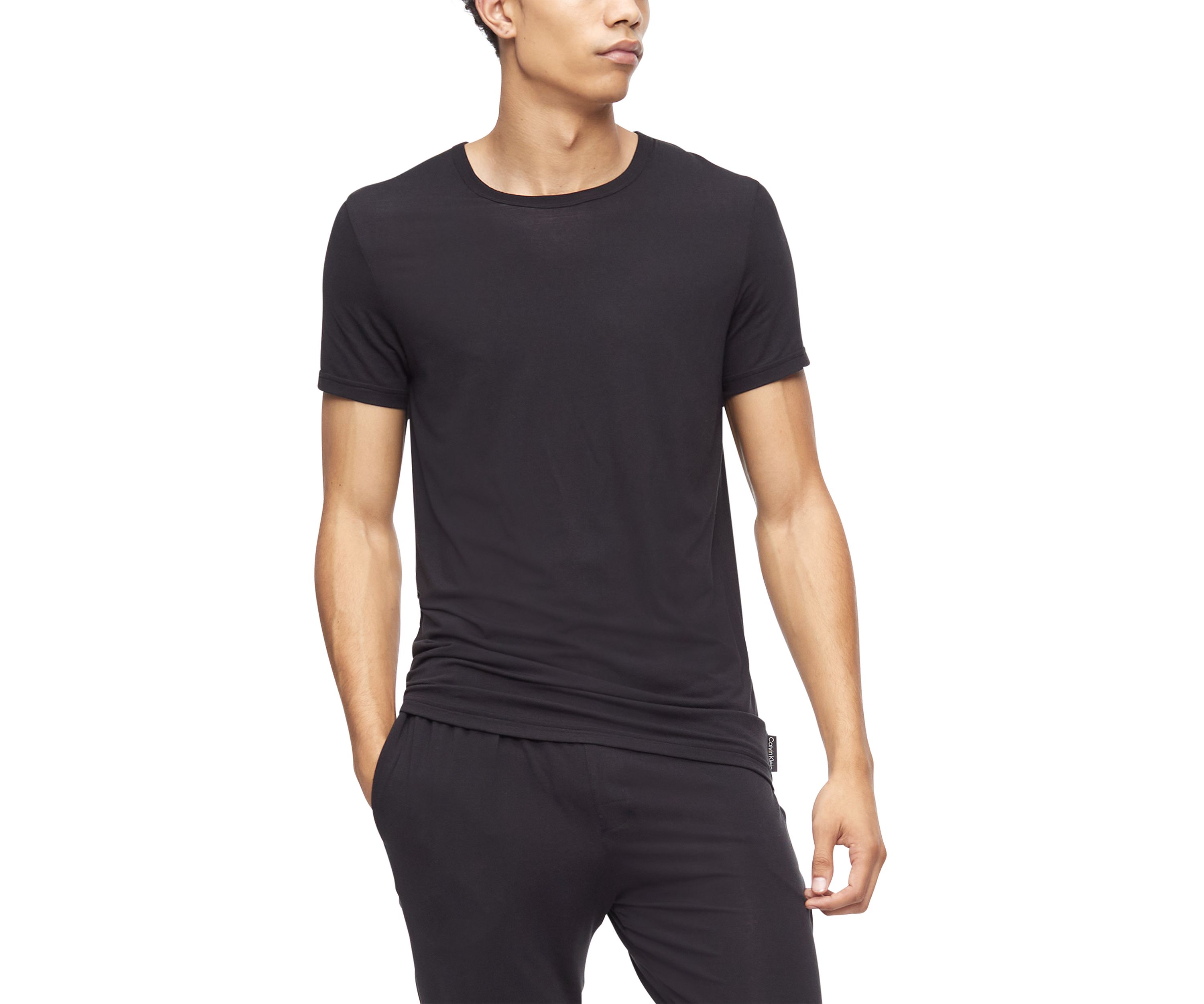 Ultra Soft Modern Lounge Short Sleeve Crew Neck T-Shirt