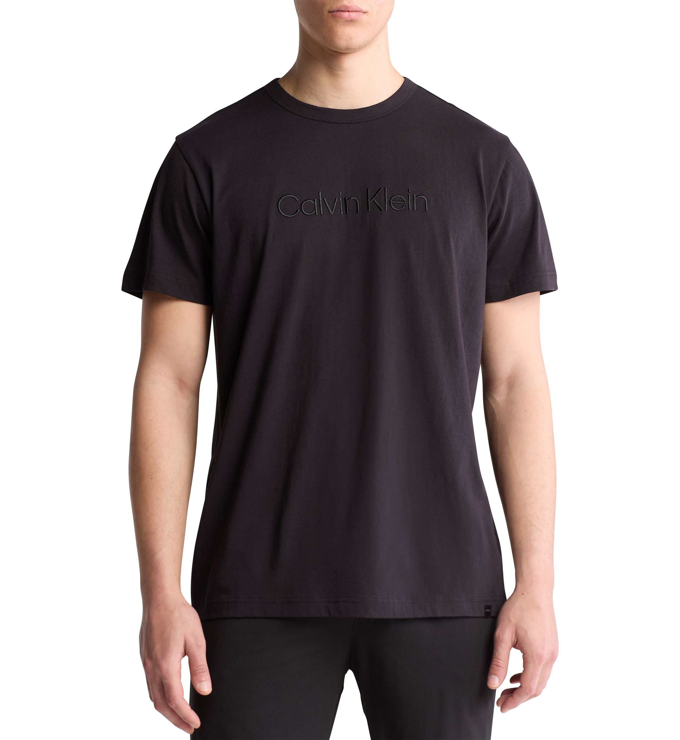  Calvin Klein Logo Crewneck T-Shirt 