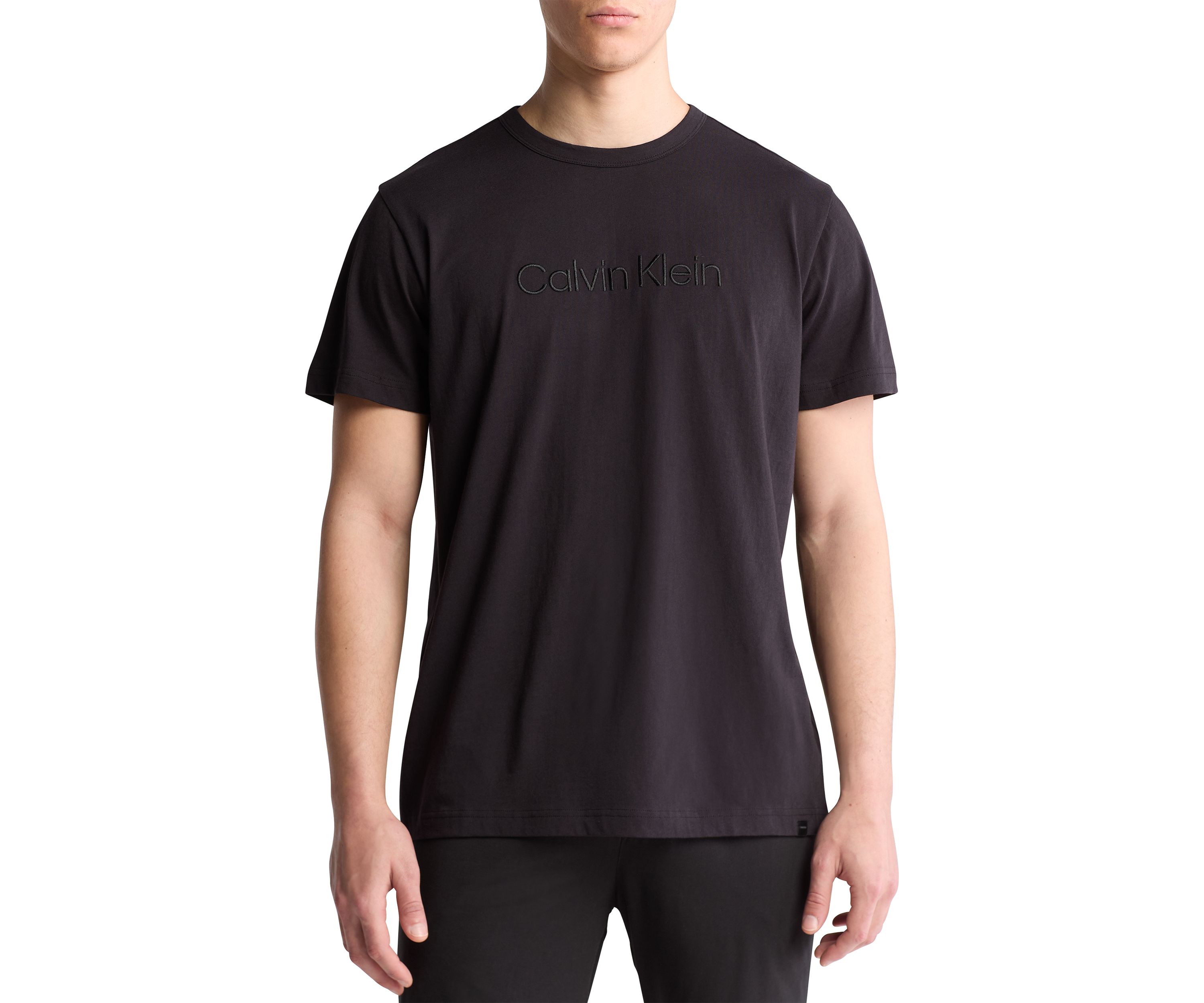  Calvin Klein Logo Crewneck T-Shirt 