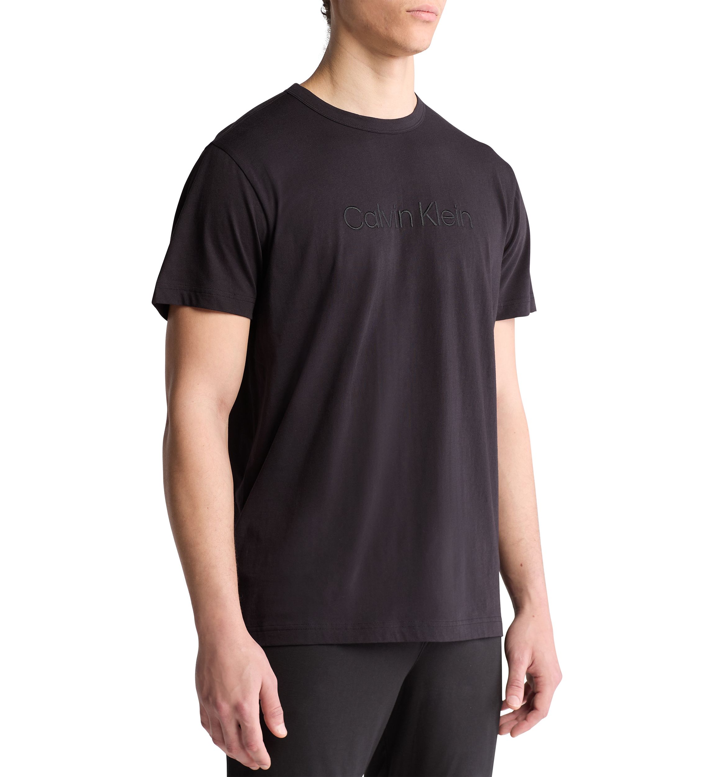  Calvin Klein Logo Crewneck T-Shirt 