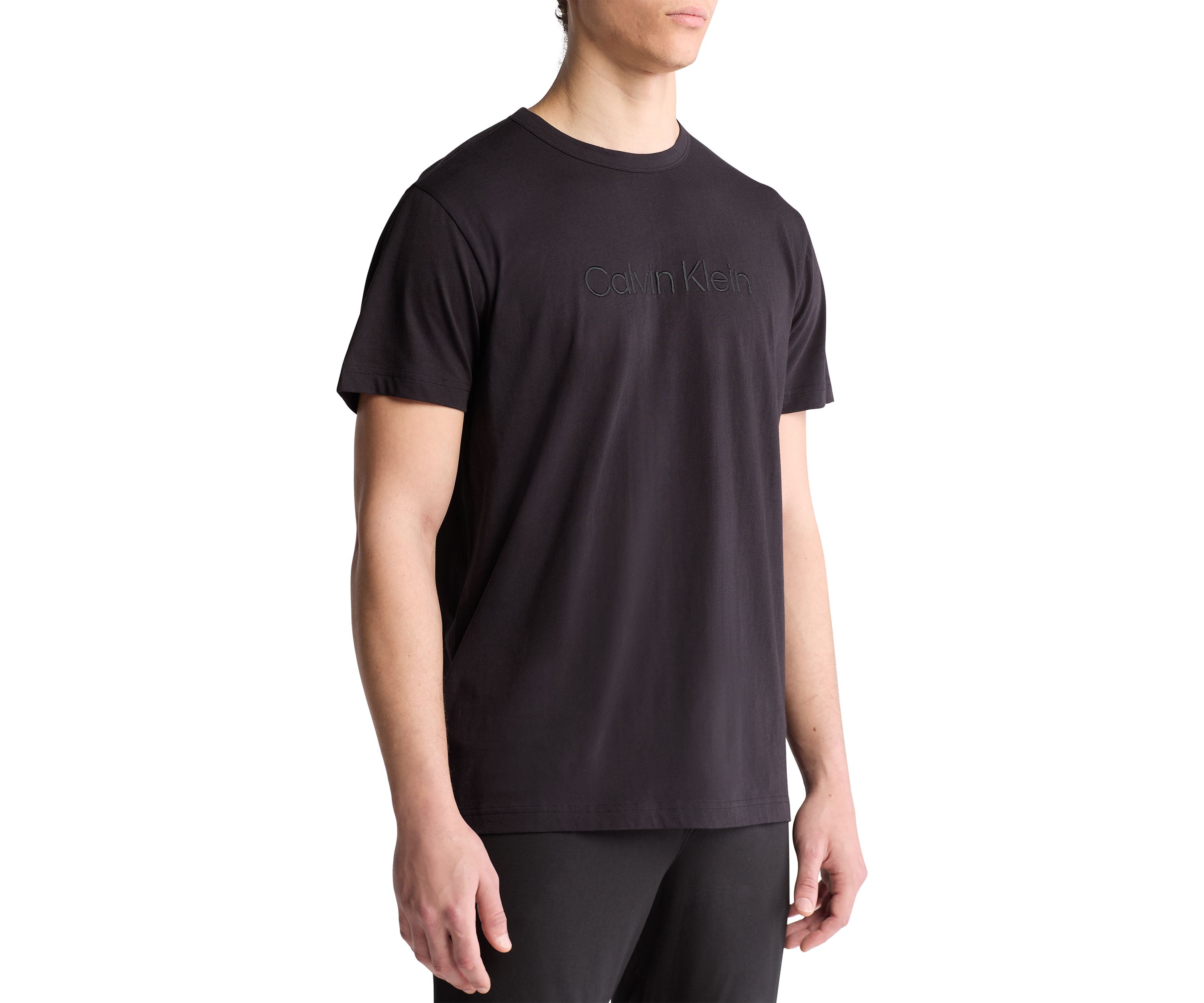  Calvin Klein Logo Crewneck T-Shirt 