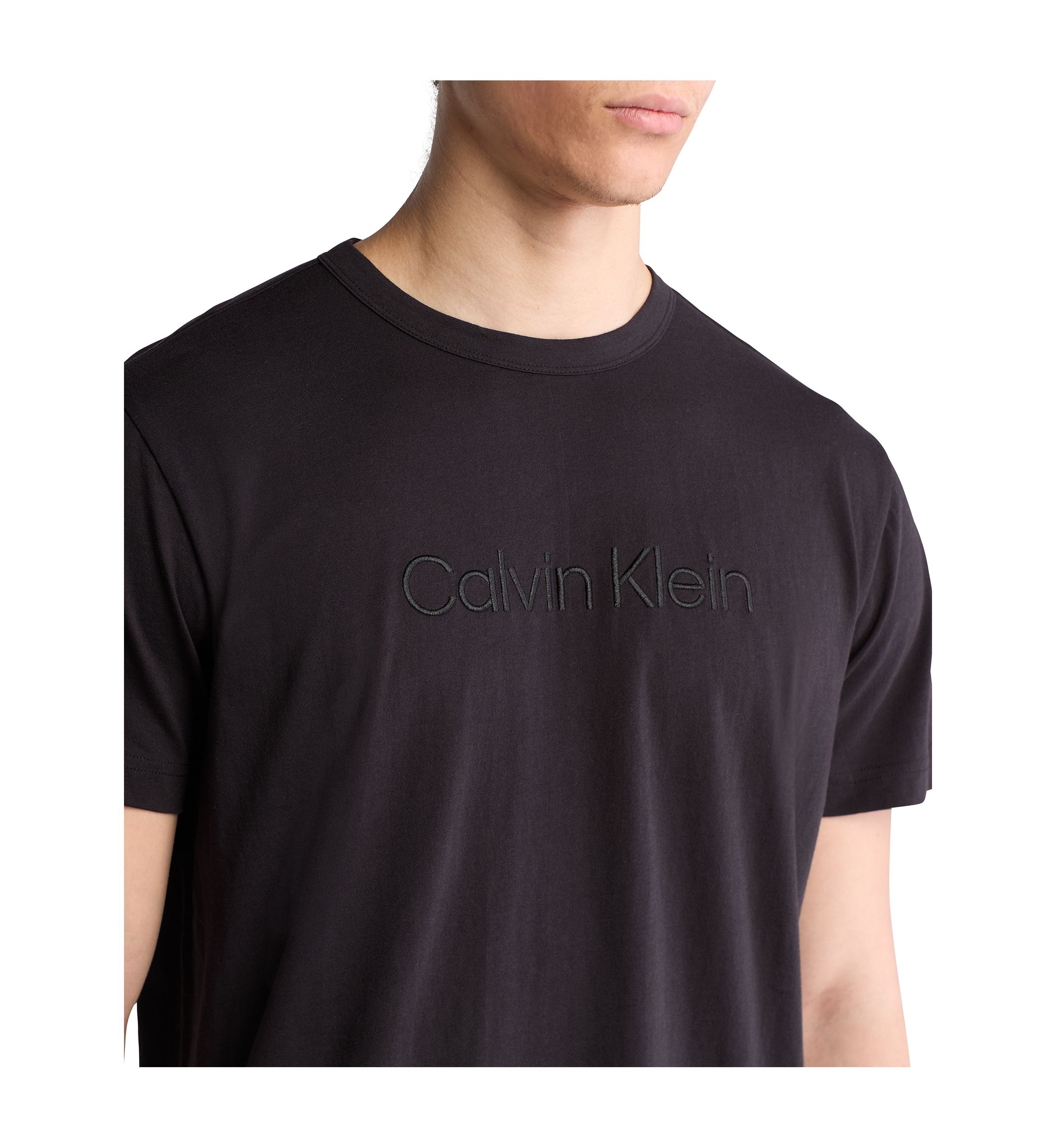  Calvin Klein Logo Crewneck T-Shirt 