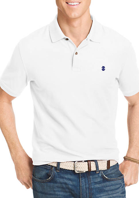 Short Sleeve Solid Stretch Advantage Pique Polo Shirt