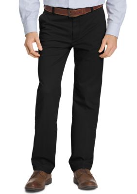 Performance Stretch Chino Straight Fit Flat Front Pants