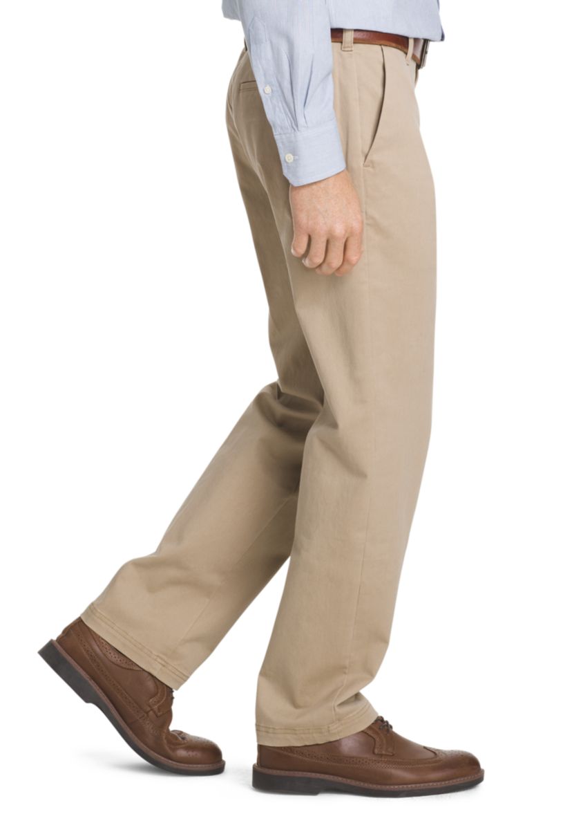 Performance Stretch Classic Fit Flat Front Pants