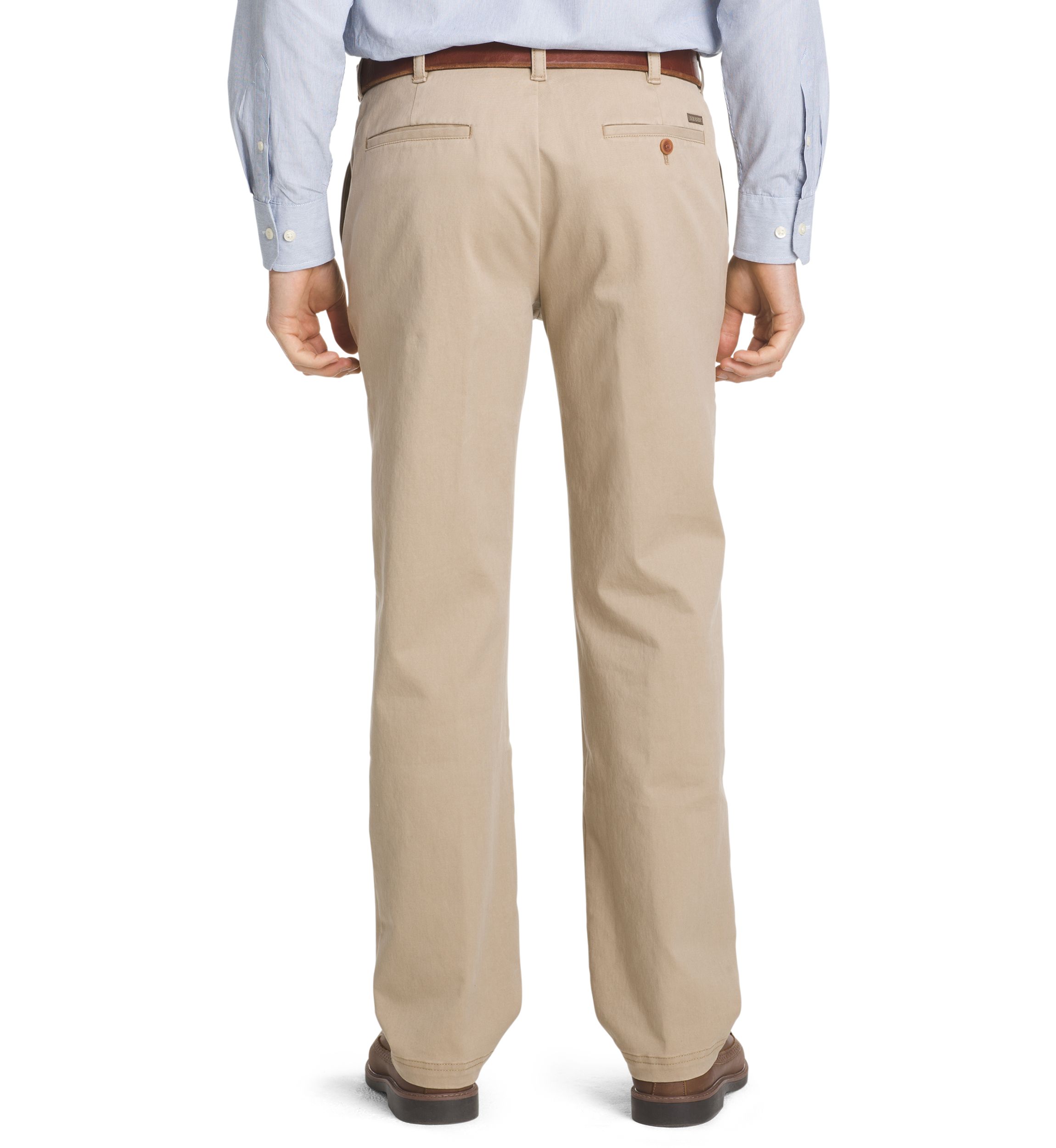 Performance Stretch Classic Fit Flat Front Pants
