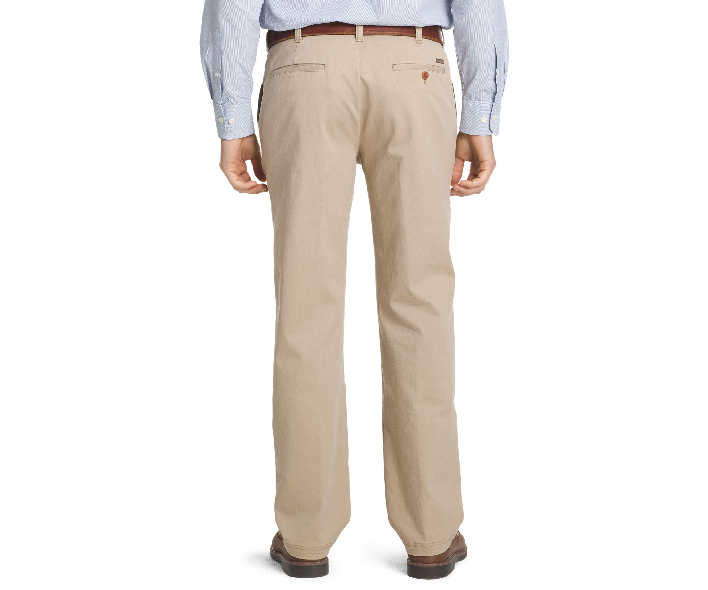 Performance Stretch Classic Fit Flat Front Pants