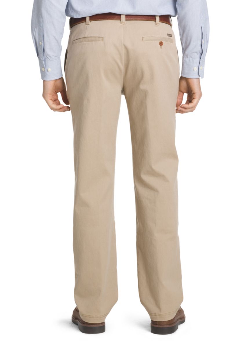 Performance Stretch Classic Fit Flat Front Pants