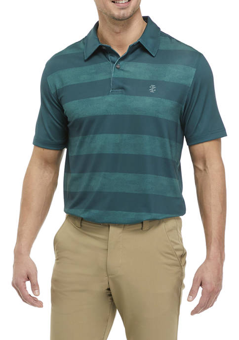 IZOD Tonal Stripe Golf Polo Shirt