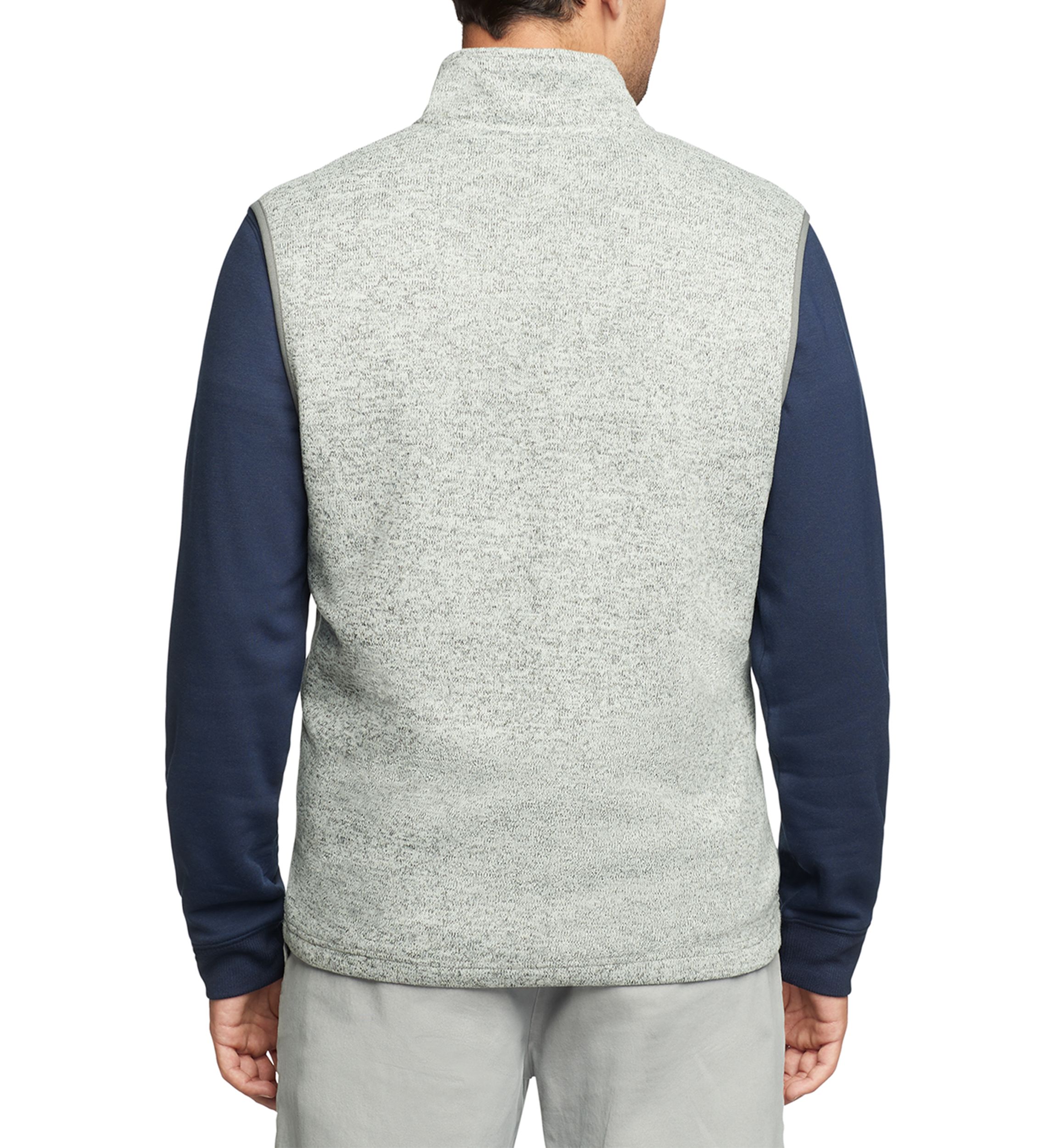 Mens Perform Sweater Fleece Vest