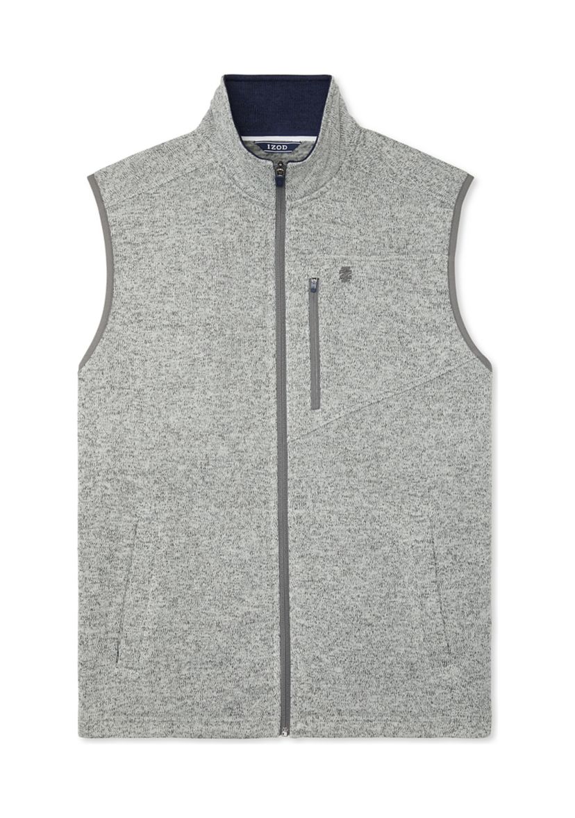 Mens Perform Sweater Fleece Vest