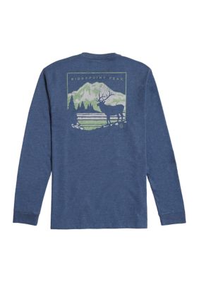 IZOD Long Sleeve Saltwater Graphic T-Shirt | belk