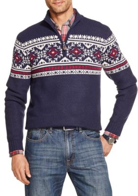 timberland fair isle sweater