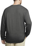 Big & Tall Crewneck Fleece Sweater