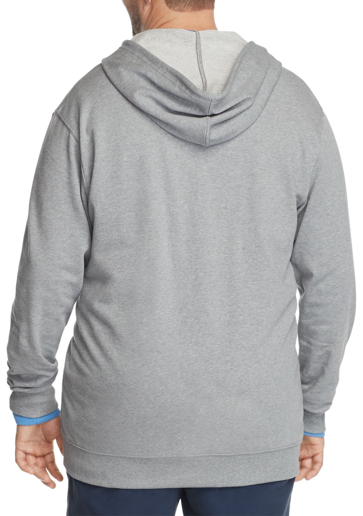 Big & Tall Full Zip French Terry Hoodie